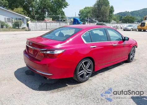2017 Honda Accord Sport Se z USA, uszkodzony, nr VIN 1HGCR2F1XHA085354